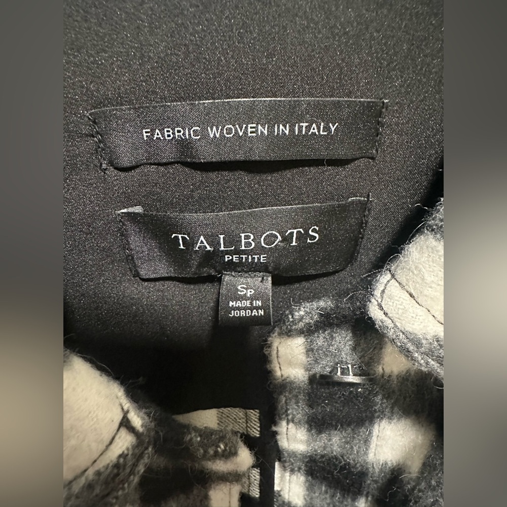 Talbots Belted Wool Blend Shacket - image 2